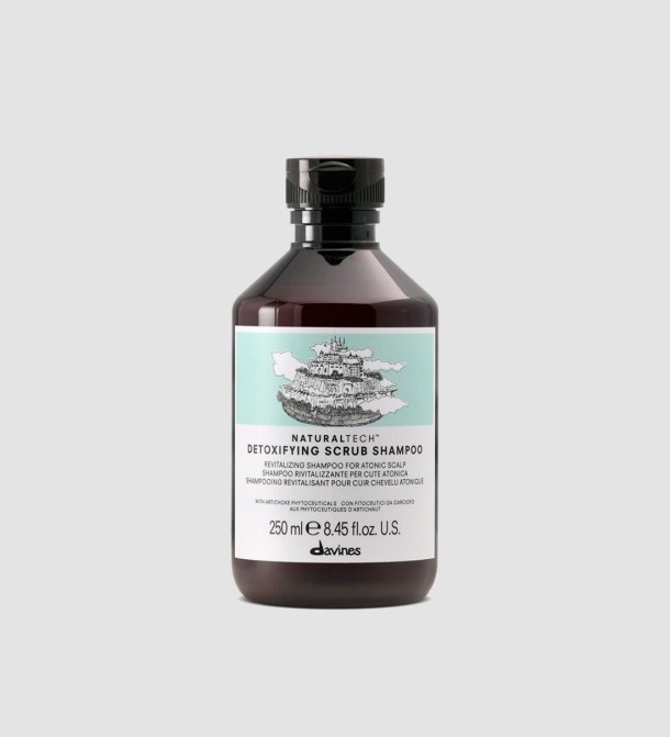 DETOXIFYING SCRUB SHAMPOO  - CHAMPU DESINTOXICANTE 250 ML.