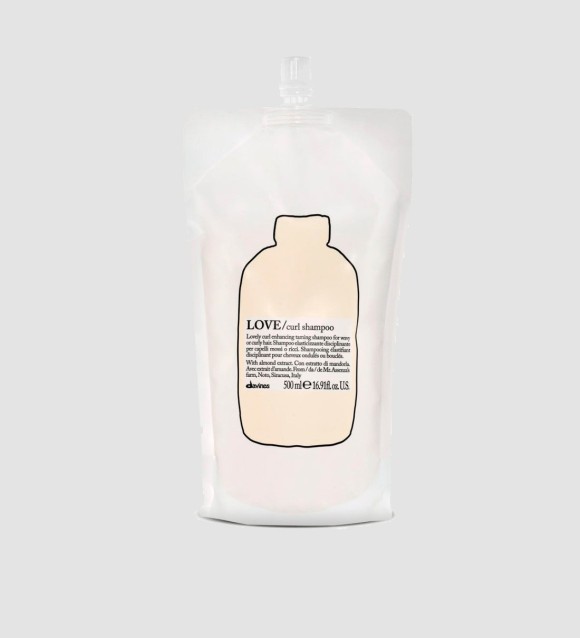 LOVE CURL SHAMPOO REFILL 500 ML.