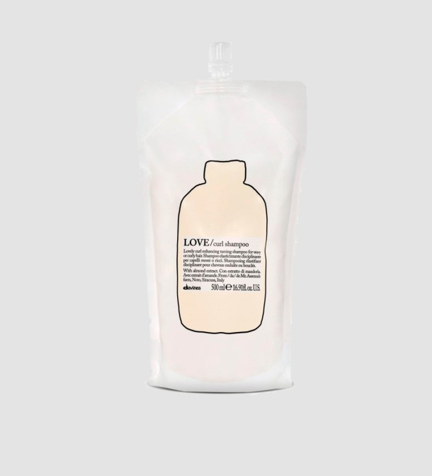 LOVE CURL SHAMPOO REFILL 500 ML.