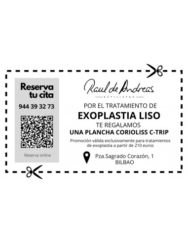Cupón Exoplastia - Plancha C-trip